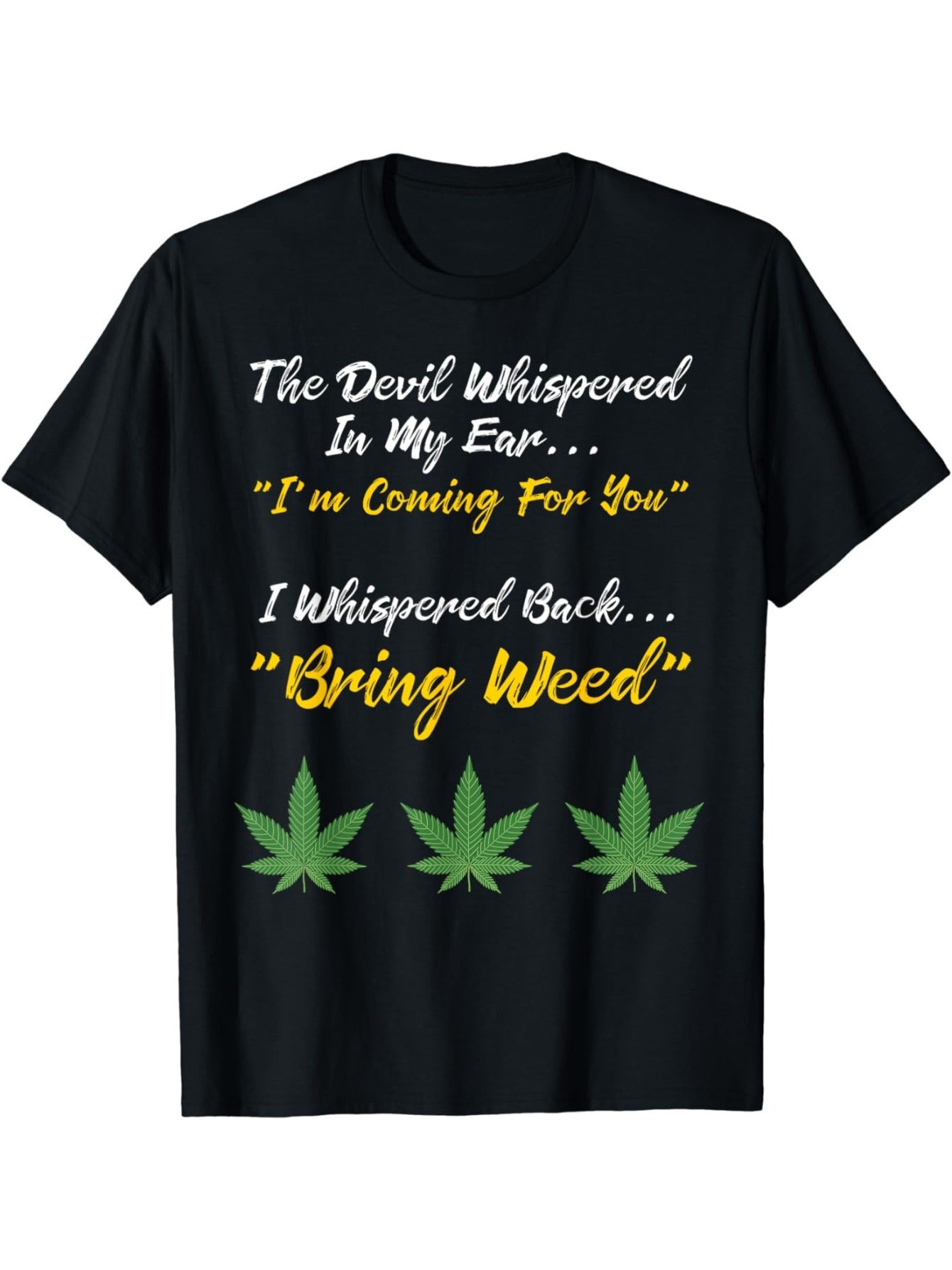 Quirky Quote Black T-Shirt – Short-Sleeve Crew Neck, Perfect for Casual Outings | Fun Statement T-Shirt | Relaxed Fit, Comfortable Style, Must-Have Summer Essential